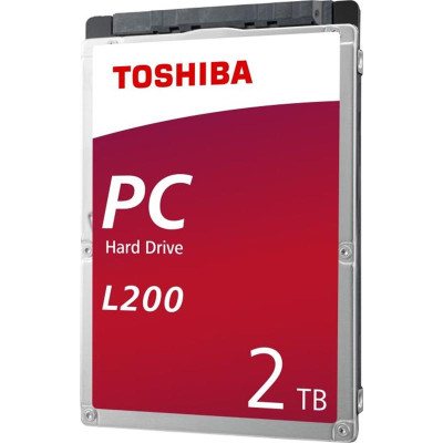 Накопичувач HDD 2.5" SATA 2.0TB Toshiba L200 5400rpm 128MB (HDWL120EZSTA)