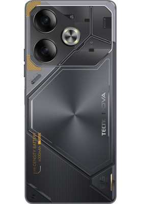 Смартфон Tecno Pova 6 (LI7) 8/256GB Meteorite Grey (4894947019050)