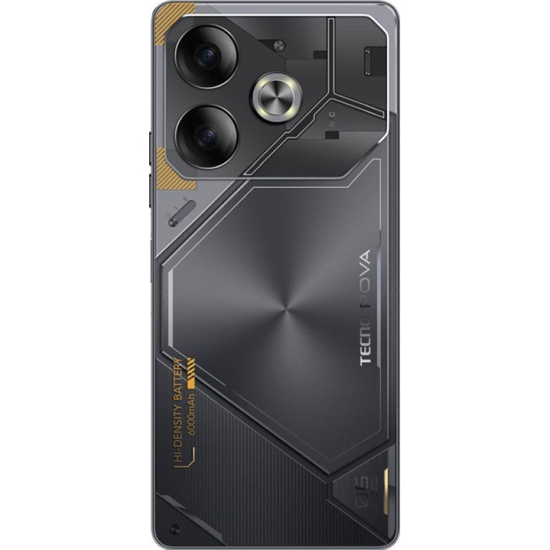 Смартфон Tecno Pova 6 (LI7) 8/256GB Meteorite Grey (4894947019050)