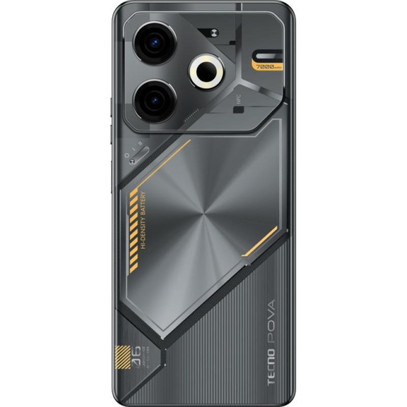 Смартфон Tecno Pova 6 Neo (LI6) 8/128GB Speed Black (4894947021015)