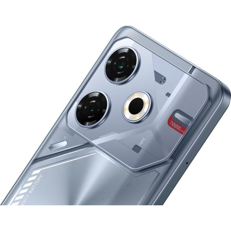 Смартфон Tecno Pova 6 Neo (LI6) 8/128GB Starry Silver (4894947023620)