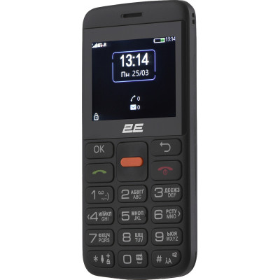 Мобiльний телефон 2E T180 Max Dual Sim Black (688130251051)