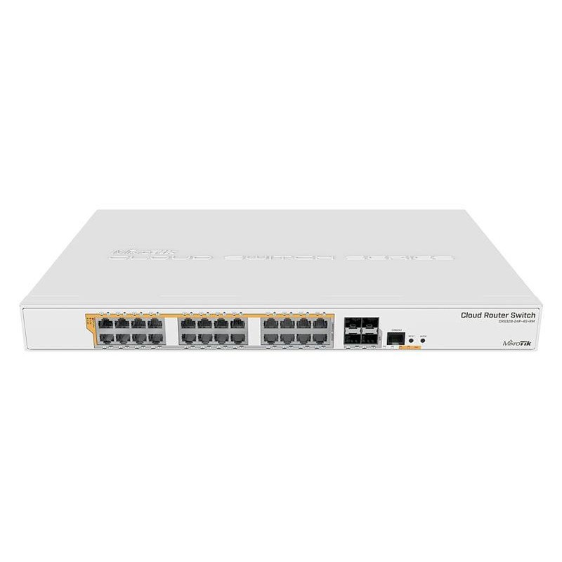 Комутатор MikroTik CRS328-24P-4S+RM