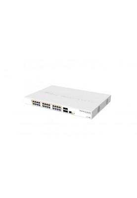 Комутатор MikroTik CRS328-24P-4S+RM