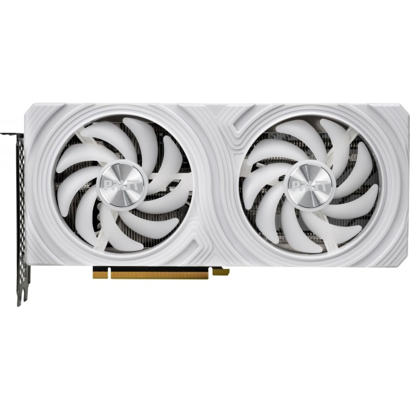 Відеокарта GF RTX 4060 Ti  8GB GDDR6 White Palit (NE6406T019P1-1048L)