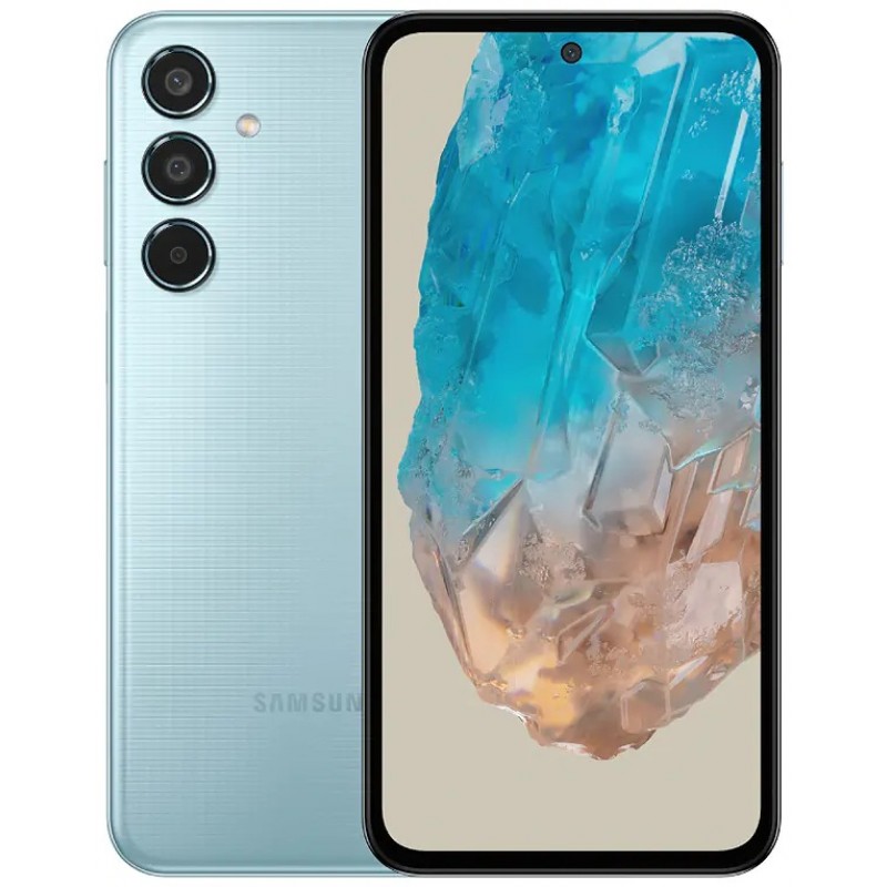Смартфон Samsung Galaxy M35 5G SM-M356 6/128GB Dual Sim Light Blue (SM-M356BLBBEUC)