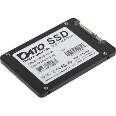 Накопичувач SSD 256GB Dato DS700 2.5" SATAIII TLC (DS700SSD-256GB) Накопичувач SSD 256GB Dato DS700 2.5" SATAIII TLC (DS700SSD-256GB)