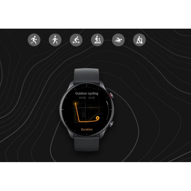 Смарт-годинник Xiaomi Amazfit GTR 2 Thunder Black (New Version)