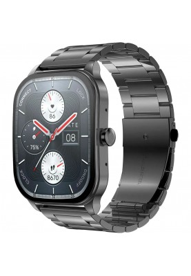 Смарт-годинник Amazfit Pop 3S Metal Black