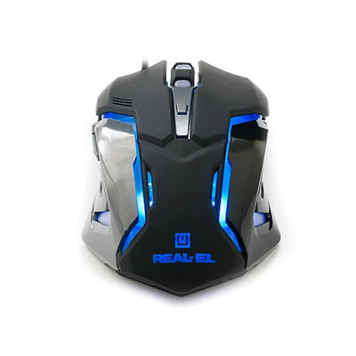 Комплект (клавіатура, мишка) REAL-EL Gaming 9500 Kit Backlit Black USB