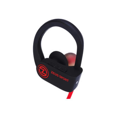 Bluetooth-гарнітура AirOn Zeus Sport Black/Red (6945545500230)
