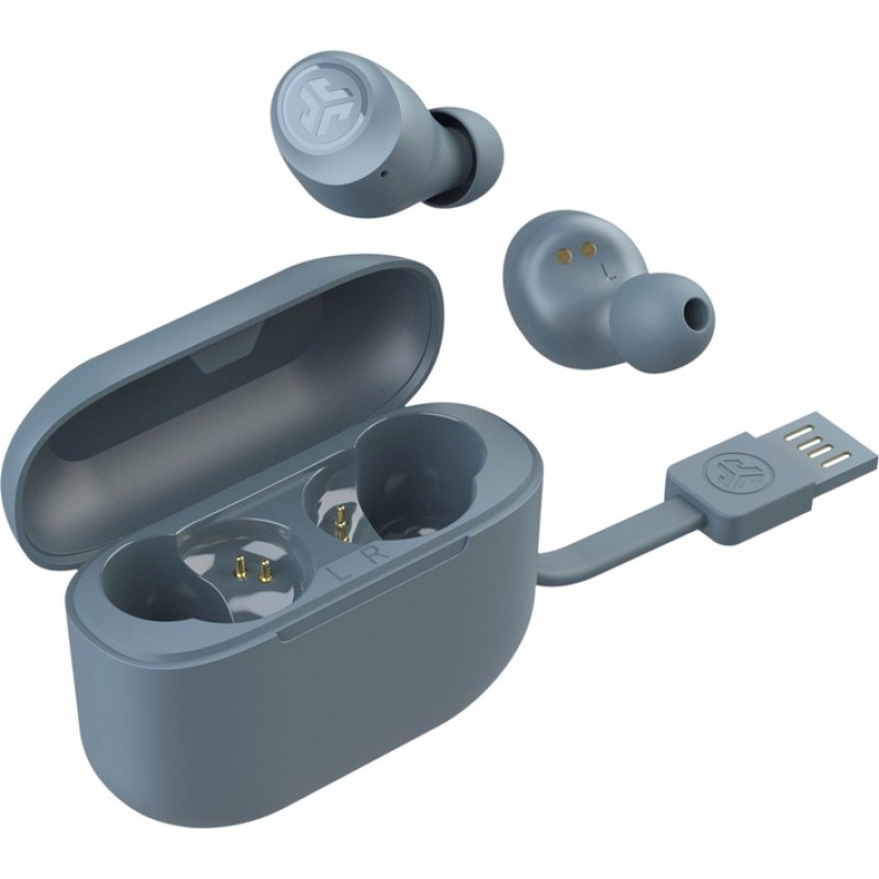 Bluetooth-гарнітура JLab Go Air Pop TWS Grey (IEUEBGAIRPOPRSLT124)