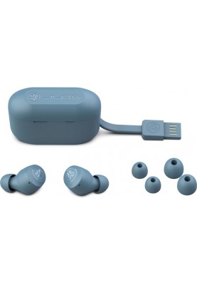 Bluetooth-гарнітура JLab Go Air Pop TWS Grey (IEUEBGAIRPOPRSLT124)