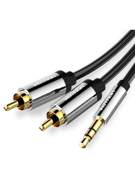 Кабель Vention 3.5 мм - 2.5 мм (M/M), 3 м, Black (BALBI)