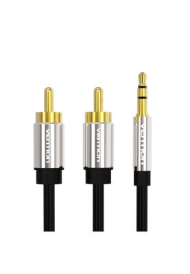 Кабель Vention 3.5 мм - 2.5 мм (M/M), 3 м, Black (BALBI)