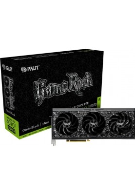 Відеокарта GF RTX 4070 Ti Super 16GB GDDR6X GameRock OmniBlack Palit (NED47TS019T2-1020Q)