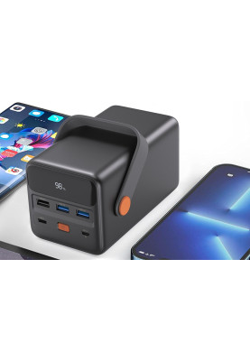 Універсальна мобільна батарея Choetech B664 50000mAh Black (B664-CCBE)