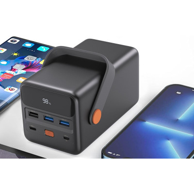 Універсальна мобільна батарея Choetech B664 50000mAh Black (B664-CCBE)