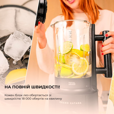Блендер Cecotec Grand Katana 2700MAX Total Destroy Screen B (CCTC-03986) Блендер Cecotec Grand Katana 2700MAX Total Destroy Screen B (CCTC-03986)