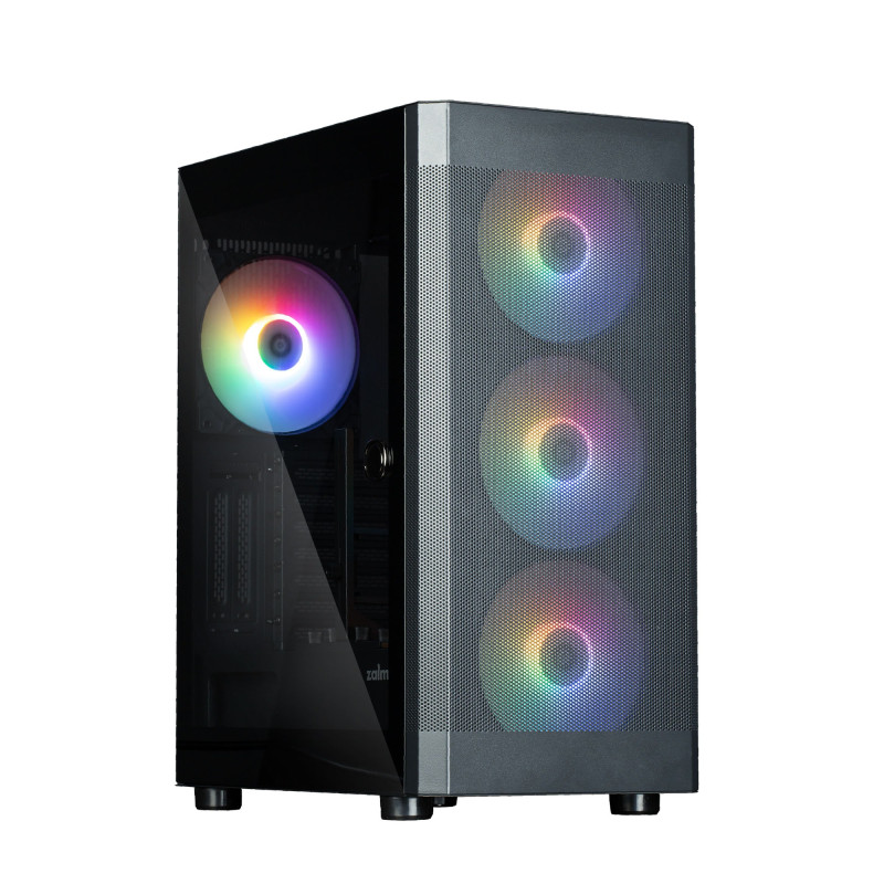 Корпус Zalman I4 TG Black (I4TGBLACK) без БЖ