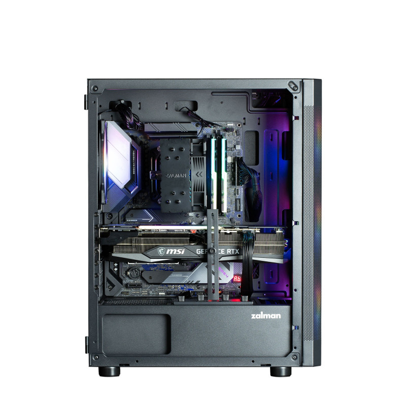 Корпус Zalman I4 TG Black (I4TGBLACK) без БЖ