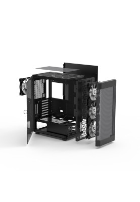 Корпус Zalman I4 TG Black (I4TGBLACK) без БЖ