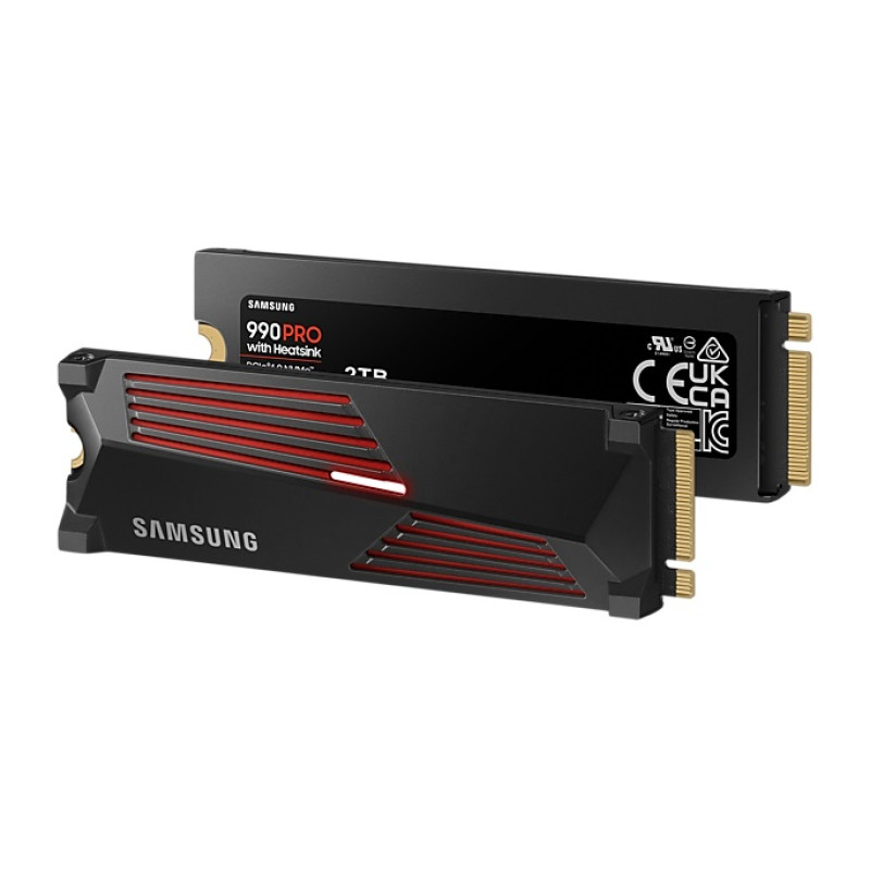 Накопичувач SSD 2TB Samsung 990 PRO M.2 PCIe 4.0 x4 3D NAND (MZ-V9P2T0CW)