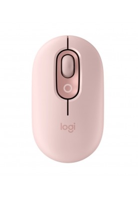 Миша бездротова Logitech Pop Mouse with Emoji Rose (910-007413)