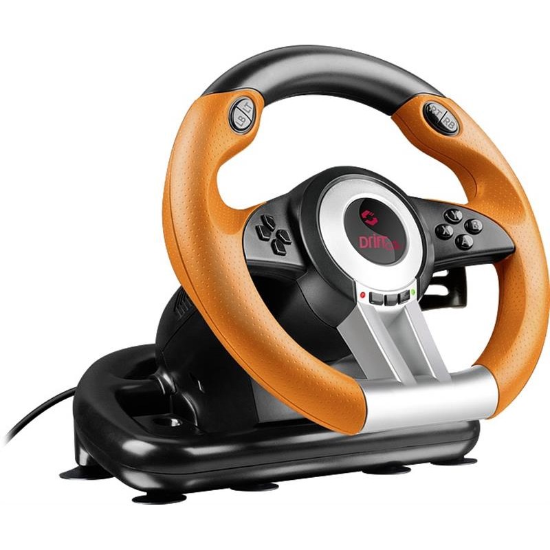 Кермо Speed Link Drift O. Z. Racing Wheel (SL-6695-BKOR-01) Black/Orange