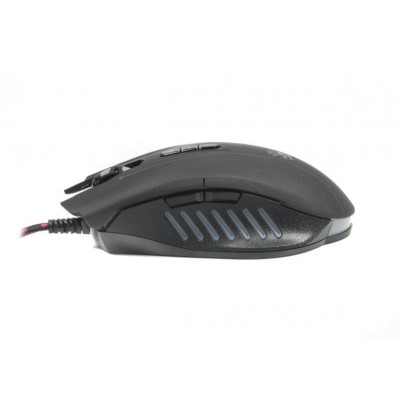 Мышь A4Tech Q81 Bloody Neon XGlide Black USB + коврик