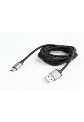 Кабель Cablexpert USB - USB Type-C V 2.0 (M/M), 1.8 м, чорний (CCB-mUSB2B-AMCM-6)