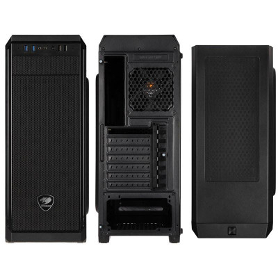 Корпус Cougar MX330-G Black без БЖ Корпус Cougar MX330-G Black без БЖ