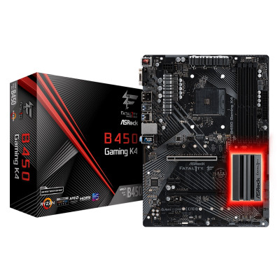 Материнська плата ASRock Fatal1ty B450 Gaming K4 Socket AM4