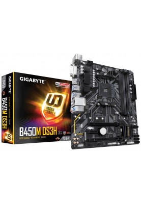 Материнська плата Gigabyte B450M DS3H Socket AM4