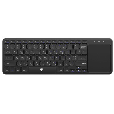 Клавіатура бездротова 2E KT100 WL Ukr Black (2E-KT100WB)