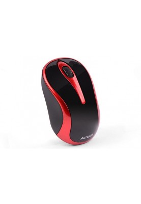 Мишка бездротова A4Tech G3-280N Black/Red USB V-Track