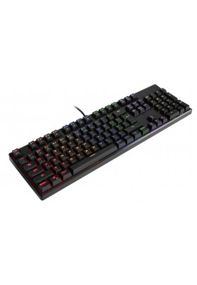 Клавіатура Motospeed CK107 Outemu Blue RGB Ukr Black (mtk96mb)