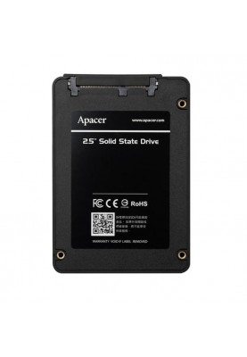 Накопичувач SSD  240GB Apacer AS340 Panther 2.5" SATAIII 3D TLC (AP240GAS340G-1)