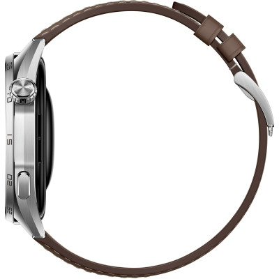Смарт-годинник Huawei Watch GT 6 46mm Steel with Brown Composite Leather Strap (55020FTW) Смарт-годинник Huawei Watch GT 6 46mm Steel with Brown Composite Leather Strap (55020FTW)