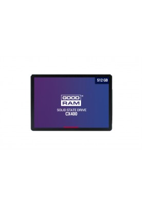 Накопичувач SSD  512GB GOODRAM CX400 2.5" SATAIII 3D TLC (SSDPR-CX400-512)