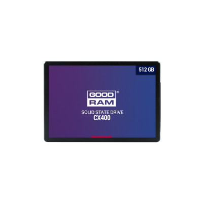 Накопичувач SSD  512GB GOODRAM CX400 2.5" SATAIII 3D TLC (SSDPR-CX400-512)