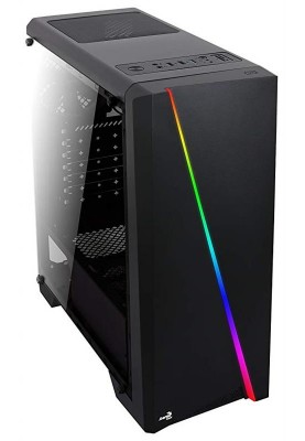 Корпус AeroCool Cylon BG RGB (Cylon BG Tempered Glass) Black без БЖ