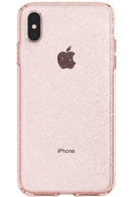 Чохол-накладка Spigen Liquid Crystal Glitter для Apple iPhone XS Max Rose Quartz (065CS25124)
