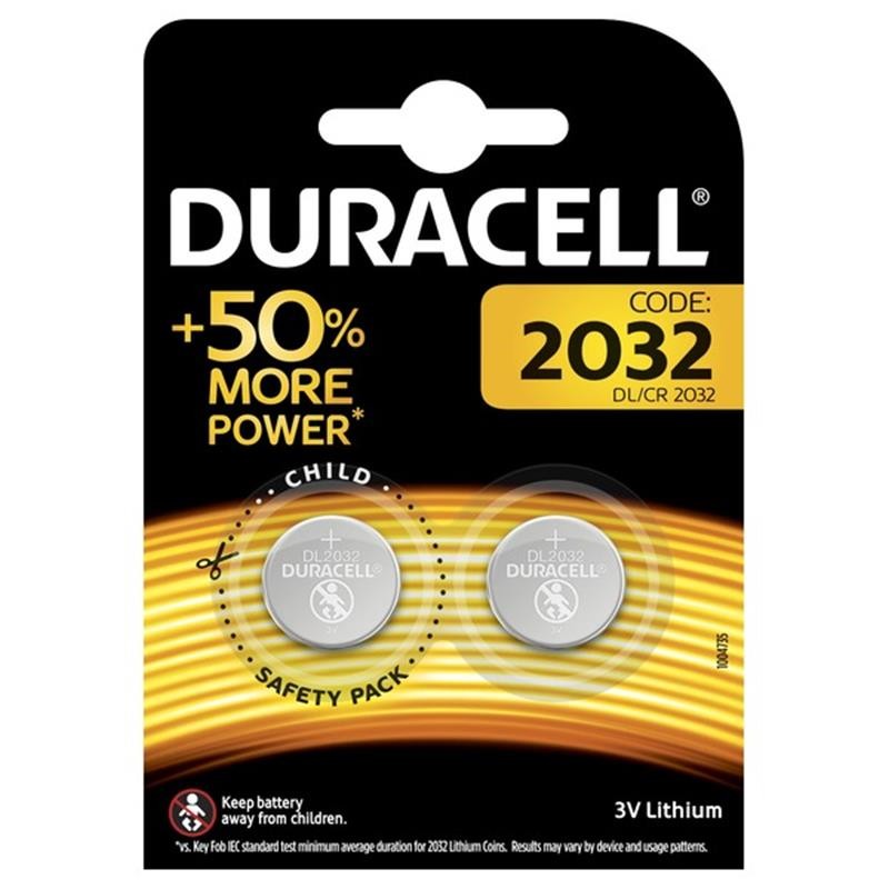 Батарейка Duracell DL 2032 BL 2шт