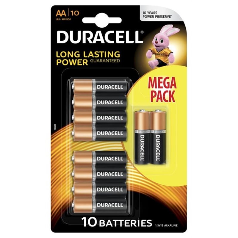 Батарейка Duracell Basic AA/LR06 BL 10шт