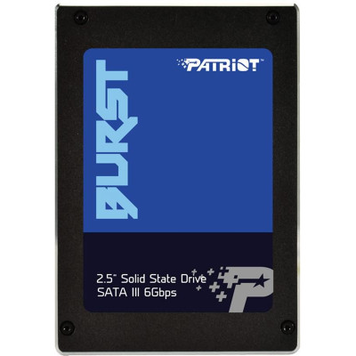 Накопичувач SSD  960GB Patriot Burst 2.5" SATAIII 3D TLC (PBU960GS25SSDR)
