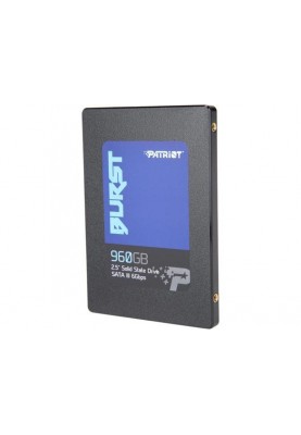 Накопичувач SSD  960GB Patriot Burst 2.5" SATAIII 3D TLC (PBU960GS25SSDR)