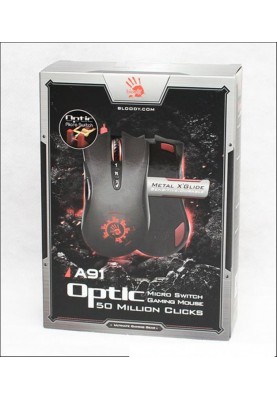 Мишка A4Tech A91A Bloody Black USB