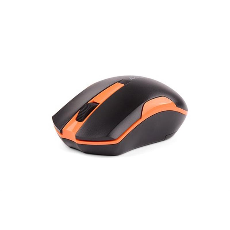 Миша бездротова A4Tech G3-200N Black/Orange USB V-Track