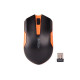 Миша бездротова A4Tech G3-200N Black/Orange USB V-Track